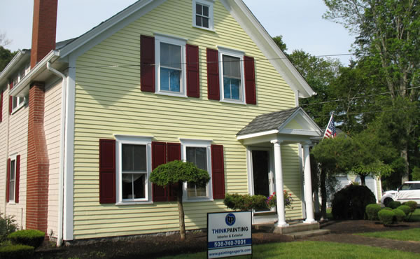 Mansfield MA Exterior Painting Contractor.